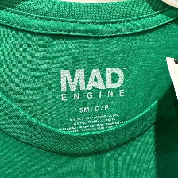 Christmas Santa beer shirt small green - Picture 2 of 3